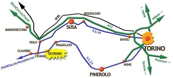 CONFORMAZIONE SESTRIERE Vetta delle montagne olimpiche piemontesi e del comprensorio sciistico della Vialattea, dall alto dei 2.