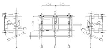 RINVIATA 3/6 METRI Corrente Nominale 400 A Rated Current 400 A Tensione