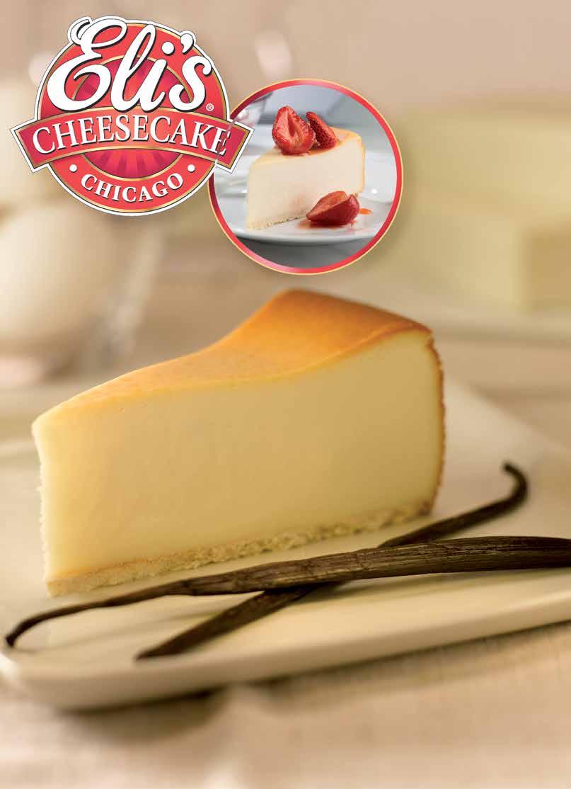 CA56F/ ELI'S PLAIN CHEESECAKE Classica torta alla crema di formaggio con