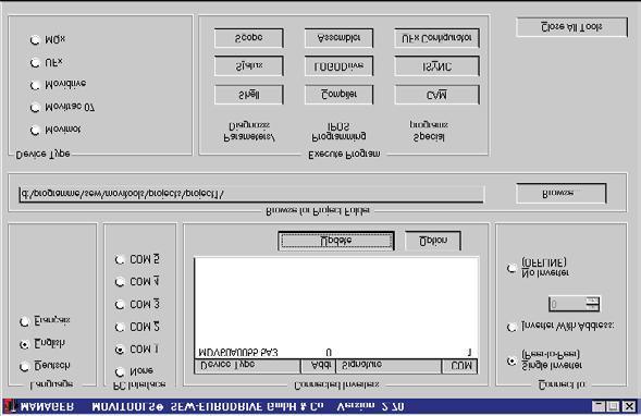 Messa in servizio con il PC e MOVITOOLS I 0 5 5.4 Messa in servizio con il PC e MOVITOOLS Generalità Il morsetto DIØØ "/Blocco unità" deve essere a "0". Avviare il programma MOVITOOLS.