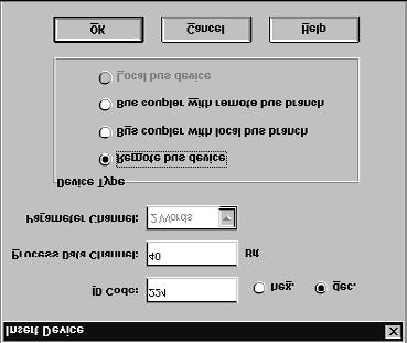 Messa in servizio del convertitore con INTERBUS (MCH42A) I 0 5 Configurazione del sistema INTERBUS Per la progettazione del convertitore di frequenza con modulo di interfaccia INTERBUS utilizzando lo