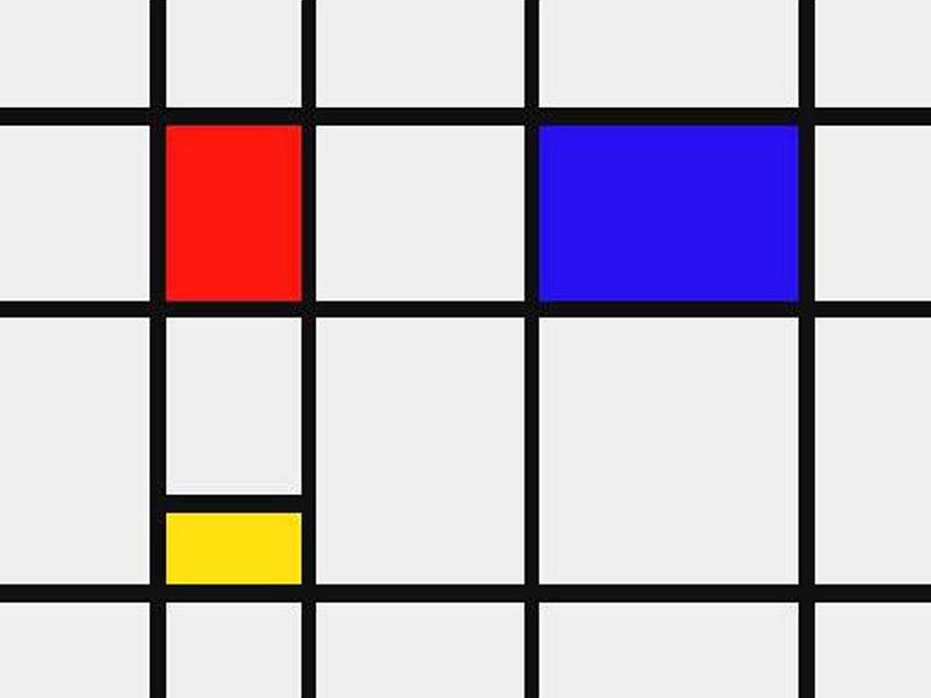 Piet Mondrian Grande composizione A