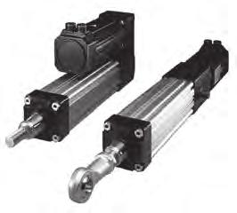 Attuatore a vite 197-490023 N6 ETH Parker High Force Electro Thrust Cylinder New ET Elettrocilindro L attuatore con vite a ricircolo di sfere assicura elevata rigidità e ripetibilità.