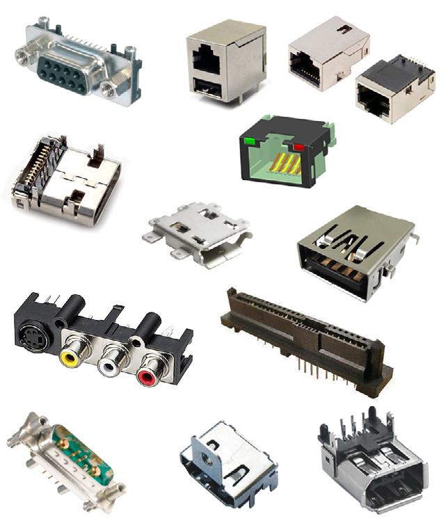 CARD-EDGE, IEEE 1394, HDMI, MINI-DIN, MXM, M.