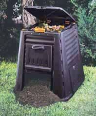 COMPOSTIERE Compost perfetto e igienico Per trasformare i residui alimentari e quelli del giardino in sostanze nutritive per tutte le piante.