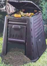 . pz G 1477 5500 234045 17361373 5 Composter 450 lt Art. 1477/55 Capacità 450 litri. Con sistema automatico di apertura e chiusura di sicurezza antivento.