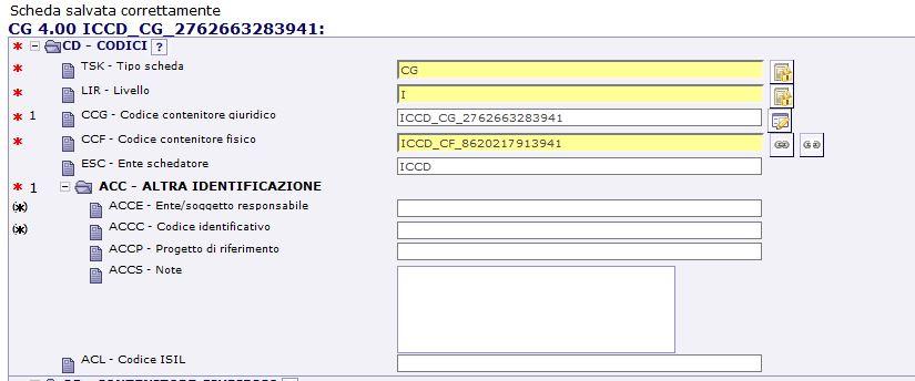 individuato quella corretta, scegliamo il tasto SELEZIONA relativo al contenitore che ci interessa.