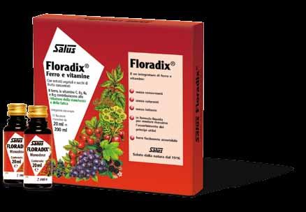 VITALITÀ ED ENERGIA Floradix Integratore alimentare con ferro e vitamine B1, B2, B6, B12, C