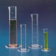 a b c d Figura 4 Fotografie di una beuta graduata (a), un bicchiere graduato (b), alcuni matracci tarati (c), alcuni cilindri graduati (d) La quantità di spazio che un corpo occupa è il suo volume.