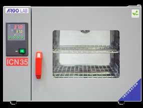 ICN 16 ICN 35 Incubatori a convezione naturale ICN 16 incubatore a circolazione d aria naturale ArgoLab. Campo di lavoro: da 5 C oltre temperatura ambiente fino a +70 C. Volume utile 16 litri.