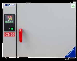 ICN 55 ICN 120 ICN 55 incubatore a circolazione d aria naturale ArgoLab. Campo di lavoro: da 5 oltre temperatura ambiente fino a 70 C. Volume utile 55 Lt. Variazione della temperatura a 37 C: ±0,3 C.