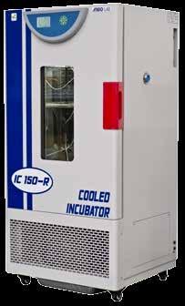 IC 150-R CH 150 IC 150-R incubatore refrigerato a circolazione d aria forzata ArgoLab. Campo di lavoro: da 0 fino a 60 C. Volume utile 150 Litri.
