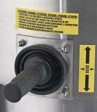 or double Venturi suction unit Atex certificate for Zone 1-2 - 21-22 Can vacuum liquids or dust and solids 34 M 235 EX M 235 EX 2V Conformità Atex / Atex