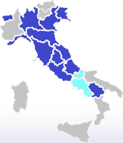 508 impianti 1263 VENETO comuni 579 - ab. 4.927.