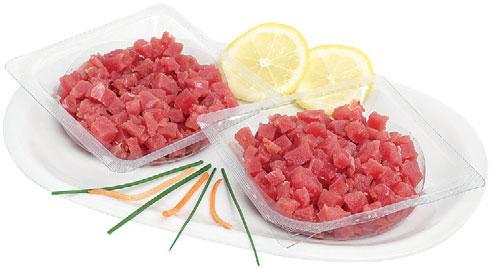 FETTE CONFEZIONATO* 15,90 /kg TARTARE DI