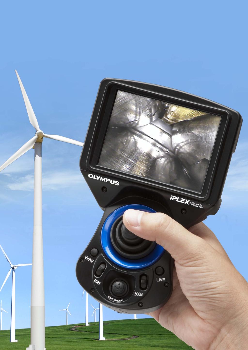 Questo videoscopio palmare ultraleggero, migliora drasticamente le ispezioni in campo.