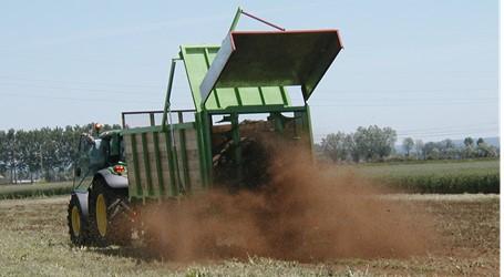 SPANDICOMPOST I problemi legati alla distribuzione del compost Ridotta massa volumica (<400