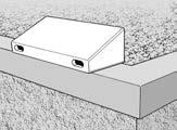 interne camera di cova: L 36 x A 17 x P 16 cm. Dim. esterne: L 43 x A 24 x P 22 cm. Questa cassetta è dotata di uno stampo rimovibile per il nido.