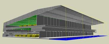 25 il modello impiegato è FDS 5.2.0, Fire Dynamics Simulator FDS contiene un modulo per la simulazione della evacuazione denominato EVAC, sviluppato dal VTT Technical Research Centre Finlandese che e