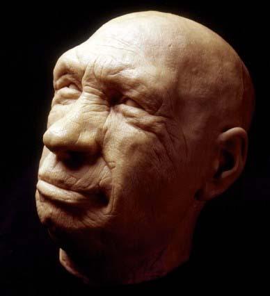 Ricostruzione del volto di un Neandertal italiano