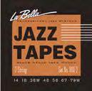 PER CHITARRA ELETTRICA Jazz Tapes-Black Le La Bella Jazz Tapes sono il segreto che si cela dietro il suono dei più grandi jazzisti di tutto il mondo.