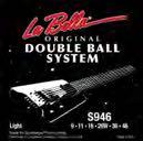 PER CHITARRA ELETTRICA Double Ball System Realizzate dal presidente La Bella in persona, Richard Mari Cocco Jr, insieme a Ned Steinberger, queste corde sono pensante per la famosa e rivoluzionaria