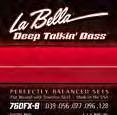 PER BASSO Stainless Steel Flat Wound 760FX 760FX-B 760FX-CB Sin dagli anni 50 e 60, le La Bella Deep Talkin Bass Steel Flat Wound sono state la scelta di molti bassisti professionisti e, ad oggi,