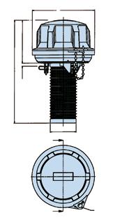 Sfiati di riempimento opzione 1 (Installazione a foro singolo) Cestelli: Un design unico diffonde il flusso d'olio nel serbatoio.