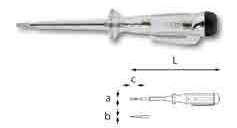 32 F Girvite cercfse 0 250V - Impugntur e guin termostmpte in un solo pezzo - Protezione per le dit intet nell impugntur - m in cciio con finitur zinct xbxc 0,6x3x65 42 U0320005 5 8,00 322