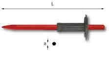 Sclpelli per murtori con prmno - Acciio forgito l Silicio Mngnese - Prmno di protezione in go - m riffilbile - Sezione ottgonle b 300 6 22 U03600003 400 6 26 U03600004