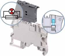 ZS4-SF-R Morsetto a vite Per fusibili 5x20, con vite-alveolo di test e indicatore di fusione Technical datasheet 1SNK 161 037 D0201 Pagina catalogo 1SNK 161 037 S0901 4 mm² 10 AWG CE CB RoHS USR CNR