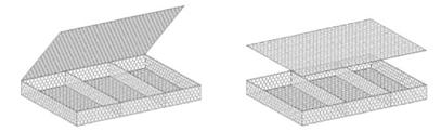 Le dimensioni standard del materasso caratteristica 8x0 cm Le dimensioni standard dei rotoli di PG-ROCTRAP prevedono una lunghezza di 50 PG-ROCKBED prevedono una lunghezza di 3 m, una larghezza di 2
