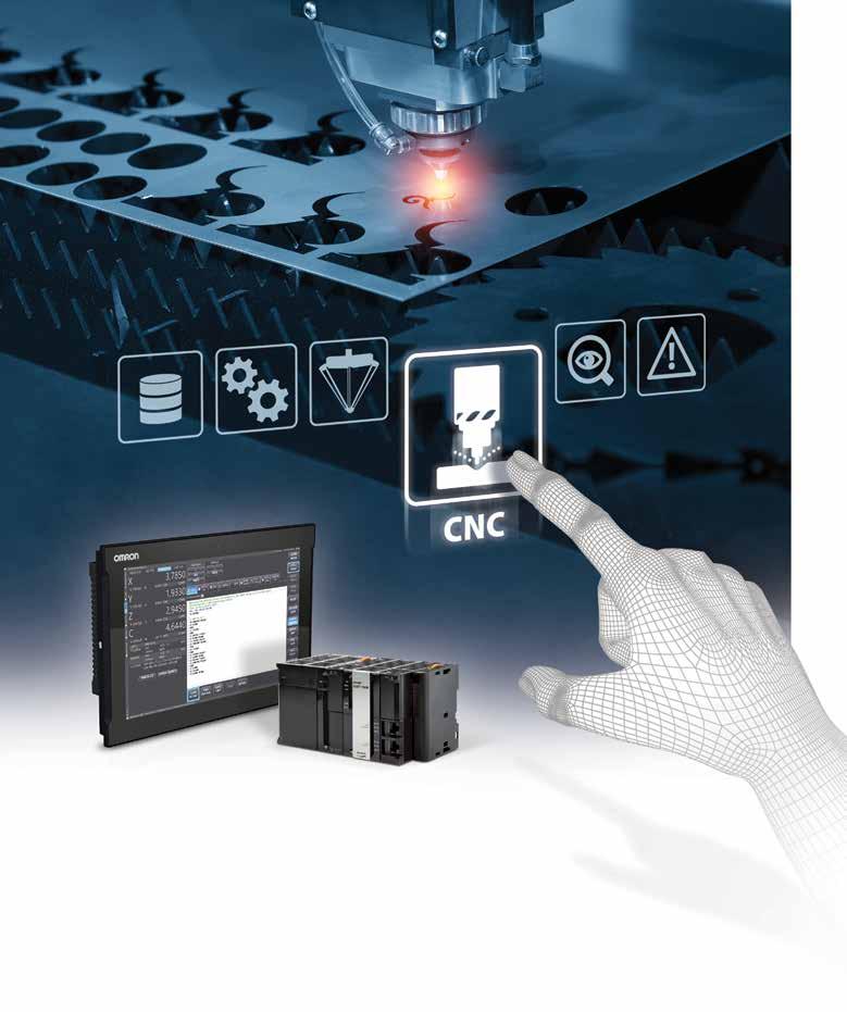 Piattaforma Integrata Sysmac Machine Controller con funzionalità CNC Integrazione tra controllo completo