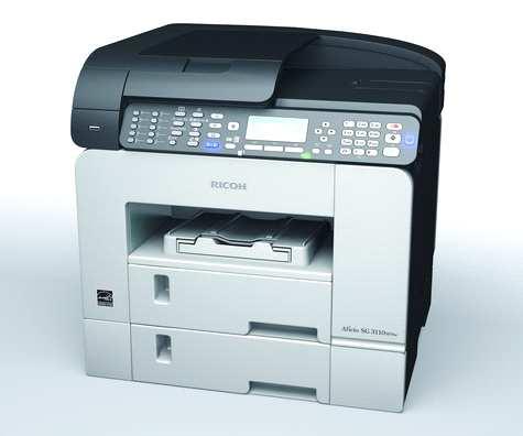 AFICIO SG 3100SNw / 3110SFNw Multifunzione GELJET COL A4 Funzionalità Copia, stampa, scansione a colori, fax (solo per SG 3110SFNw) Velocità di stampa Velocità ISO: col 9 ppm - b/n 10,5 ppm -