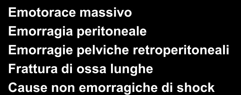 classe emodinamica?-reinfondere Focolaio occulto di emorragia?