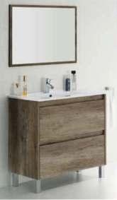 83163 99,90 76,90 SERIE ARUBA COLONNA BAGNO due ante. Dimensioni cm 30x25x150h Cod.