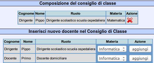 La prima operazione da effettuare riguarda il loro inserimento in un gruppo di lavoro, cioè in un gruppo di studenti (un gruppo di lavoro può essere composto da un numero qualunque di studenti anche