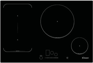 (1,5 kw) - - - Sicurezza bambini - Sicurezza bambini - 15 Livelli di potenza - 15 Livelli di potenza - Booster su ogni zona - Booster su ogni zona - Potenza massima assorbita: 7,2 kw -