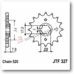 SISTEMI DI TRASMISSIONE Nuovi Prodotti A50032712 PIGNONE JT 327 z12 Listino IVA esclusa: Euro 10,90 - C cad. Riferimento fornitore JTF327.