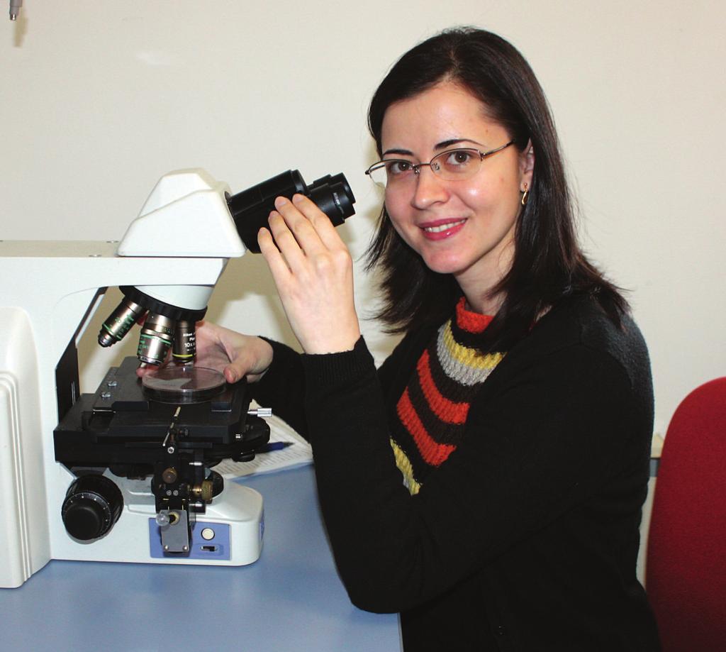 Medicina La genetica vista con gli occhi di Dana Brânzei, ricercatrice romena Dana Brânzei è nata a Iaşi in una famiglia di intellettuali 35 anni fa.