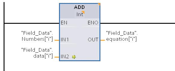 indirizzamento indiretto L indirizzamento indiretto diretto in LAD e FBD Scrivere e leggere a/da un array direttamente in LAD e