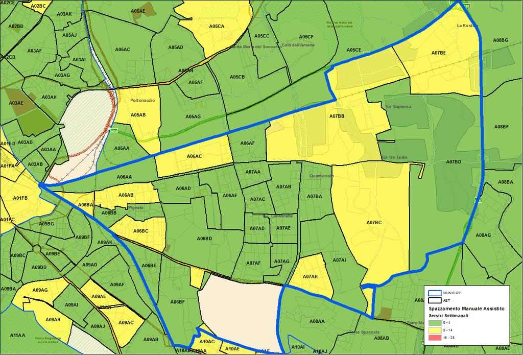 Offerta di Servizio Municipio V Distribuzione della