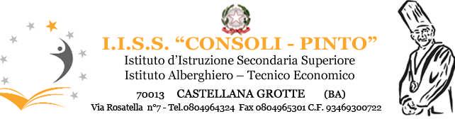 Prot. n. 8963 / C14c Castellana Grotte, 05 novembre 2016.