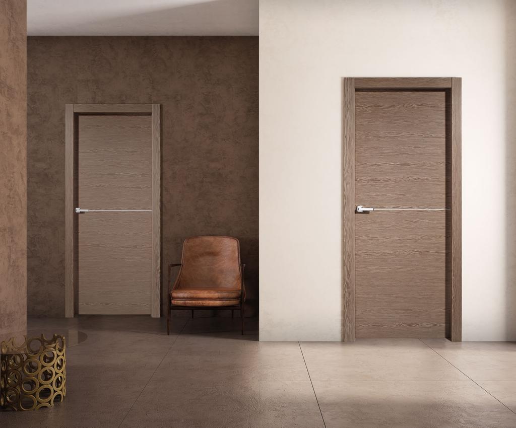 COLLEZIONE SOLUZIONE SOL I Rovere breeze con coprifilo a filo