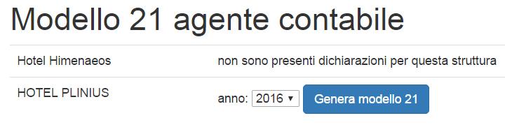 Tale operazione viene svolta richiamando i dati inseriti nel corso del tempo, senza bisogno di fare altro che premere un tasto e firmare la dichiarazione ottenuta.