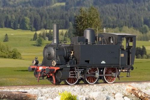 Vaporiere Gr.851 LE 21272 851.124 - fanali elettrici, carboniera alta Riproduzione in perfetta scala 1:87 della locomotiva a vapore 851.