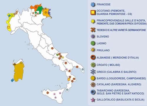 ORIGINE DELLE MINORANZE LINGUISTICHE: 1) Ragioni storico-politiche. Territori che sono passati da uno stato ad un altro. Es.