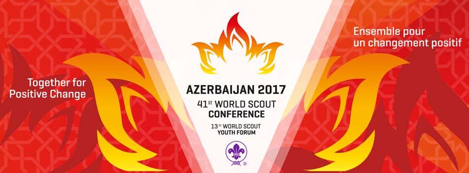 Notizie dal mondo scout: La 41a Conferenza mondiale dello scoutismo e il 13esimo forum mondiale dei giovani saranno ospitati ad agosto 2017 in Azerbaigian.
