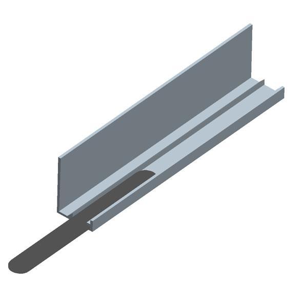 Fascetta di collegamento (VL) Standard con esecuzione a nastro ES = Elemento cieco DIF