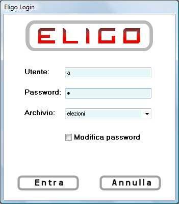 CARATTERISTICHE GENERALI ELIGO è il Servizio per la gestione completa delle consultazioni elettorali, e nasce principalmente dai preziosi suggerimenti degli Enti, ovvero tenendo presenti gli aspetti